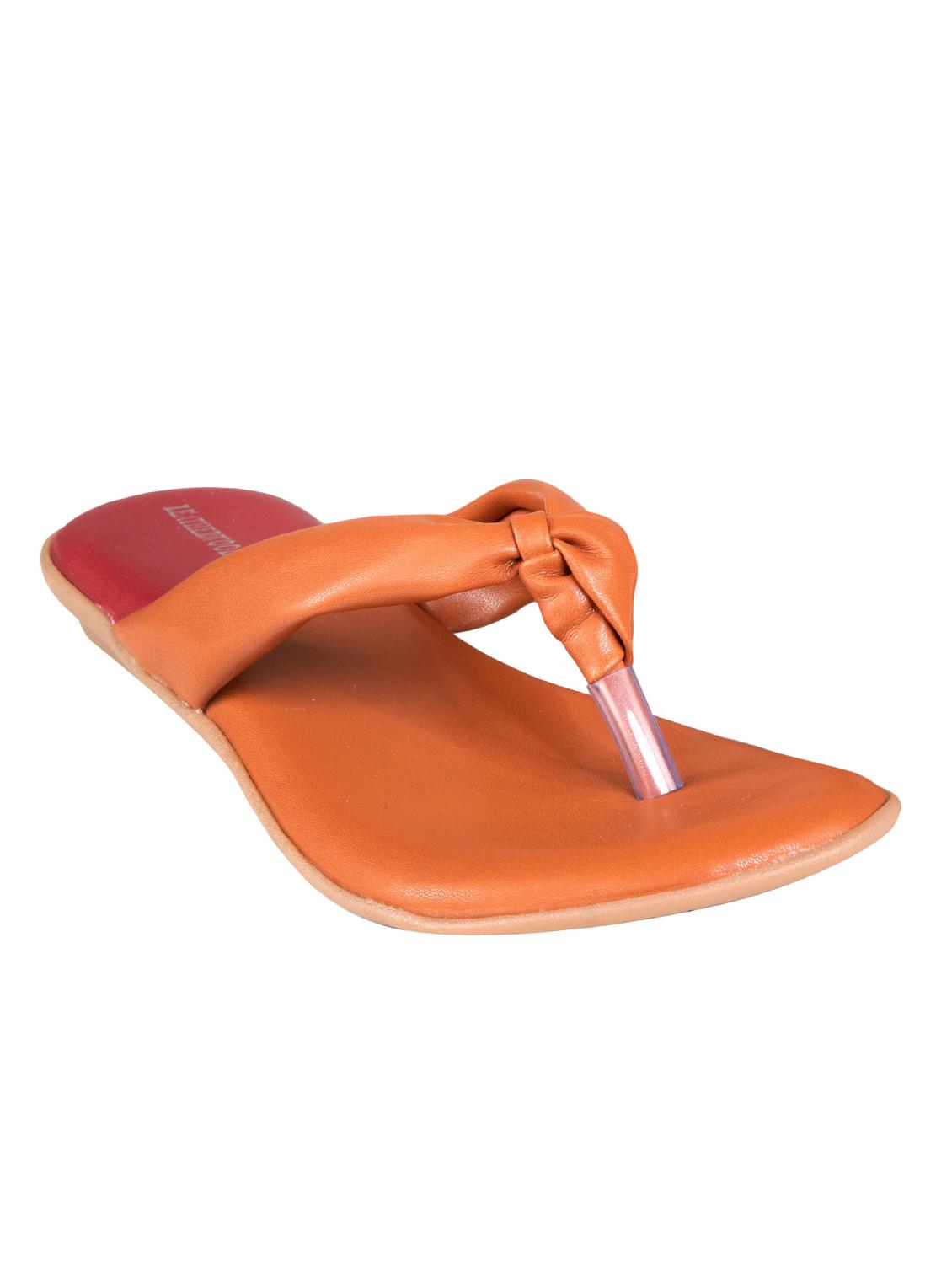 orange toe separator sandals - 16840172 - Zoom Image - 1