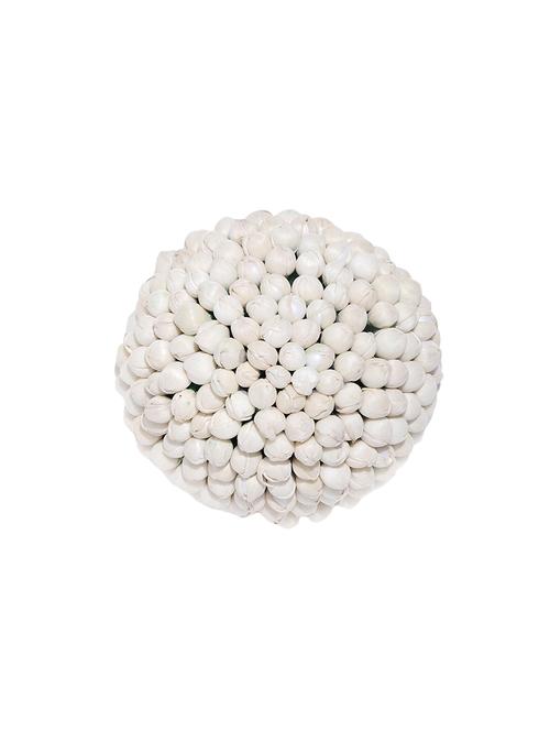 priyaasi artificial white buds designed bun maker hair accessories - 16840371 - Standard Image - 1