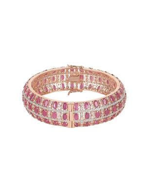 pink brass bangle - 16840422 - Standard Image - 2