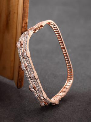 gold brass bangle - 16840424 - Standard Image - 3