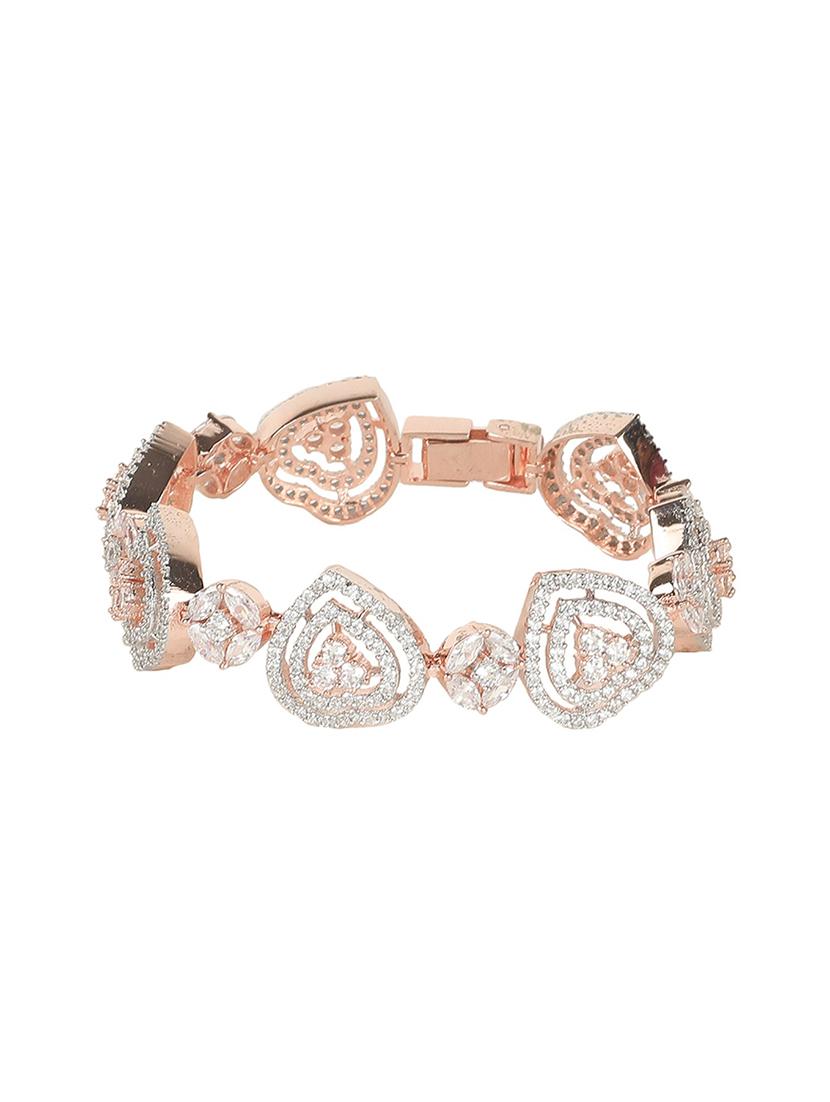 gold brass links bracelet - 16840427 - Zoom Image - 1