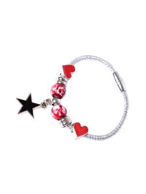 red metal bangle bracelet - 16840467 - Standard Image - 2