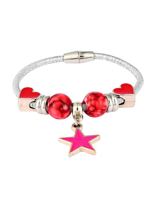 red metal bangle bracelet - 16840469 - Standard Image - 1