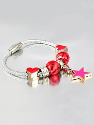 red metal bangle bracelet - 16840469 - Standard Image - 2