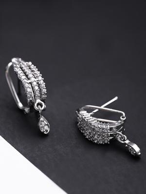 silver brass balli earring - 16840609 - Standard Image - 3
