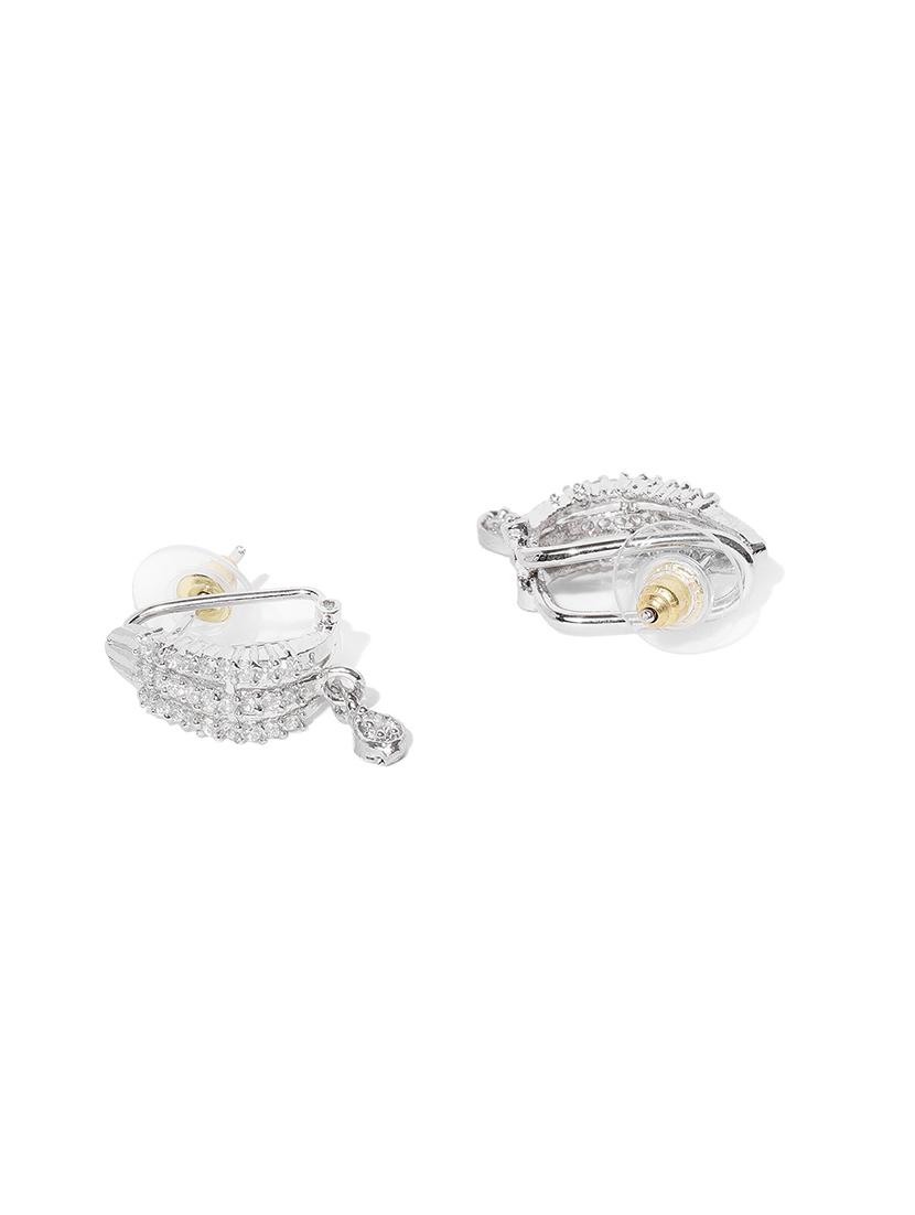 silver brass balli earring - 16840609 - Zoom Image - 2