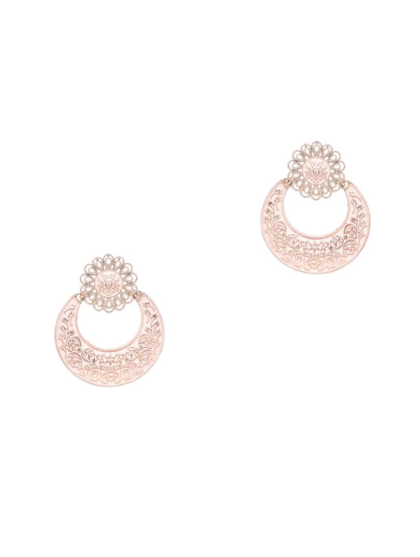 orange brass chandballi earring - 16840651 - Zoom Image - 1