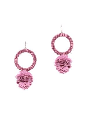 pink drop earring - 16840723 - Standard Image - 2