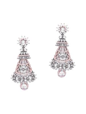 gold brass drop earring - 16840793 - Standard Image - 2