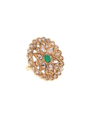 green metal finger ring - 16840872 - Standard Image - 2