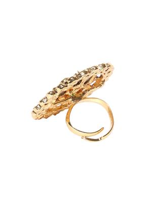 green metal finger ring - 16840872 - Standard Image - 3