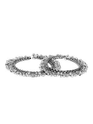 silver brass payal - 16840910 - Standard Image - 3