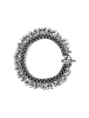 silver brass payal - 16840910 - Standard Image - 4