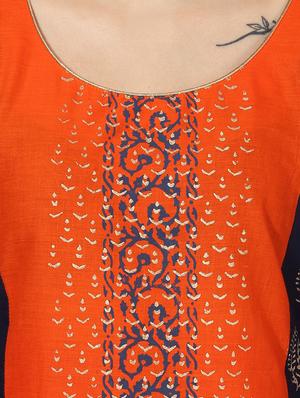 printed straight kurta - 16841293 - Standard Image - 5