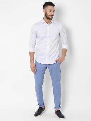 white checkered casual shirt - 16841395 - Standard Image - 3