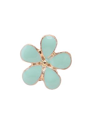 green metal studs earring - 16841817 - Standard Image - 3