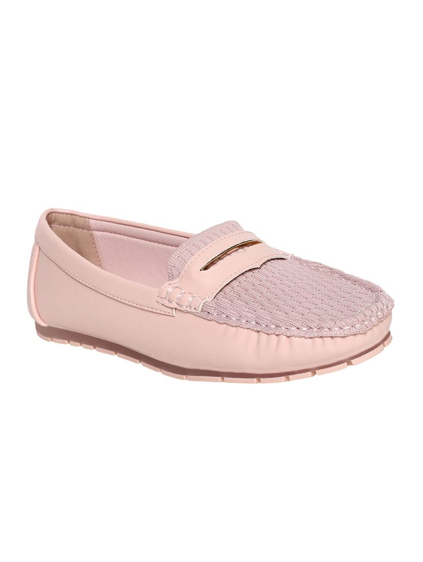 pink slip on loafers - 16841975 - Zoom Image - 1