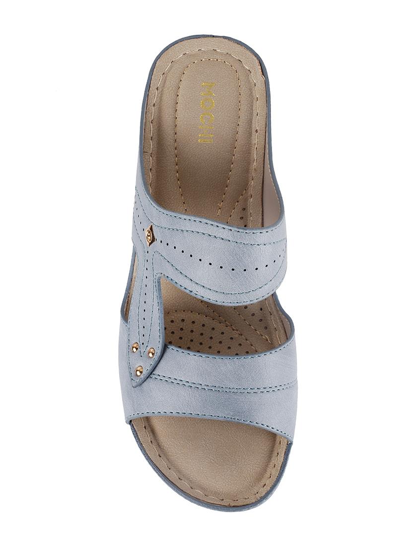 blue slip on wedges - 16842238 - Zoom Image - 4