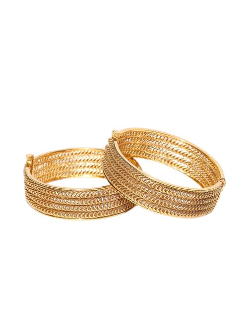 gold brass bangle - 16842351 - Standard Image - 1