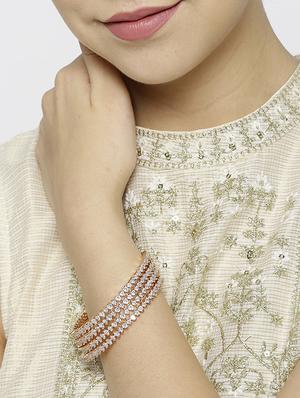 gold brass bangle - 16842379 - Standard Image - 4