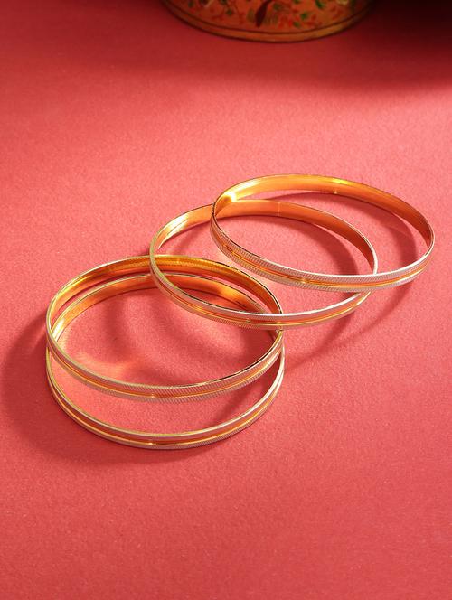 gold brass bangle - 16842437 - Standard Image - 1