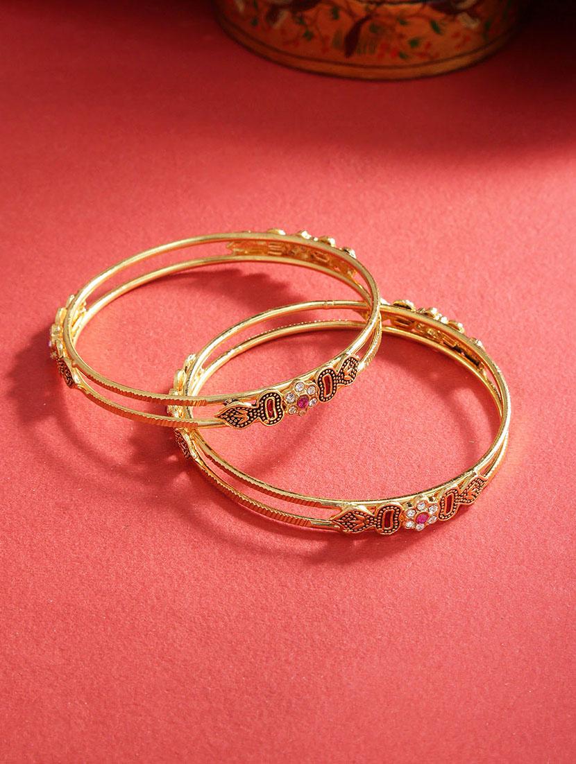 gold brass bangle - 16842441 - Zoom Image - 1