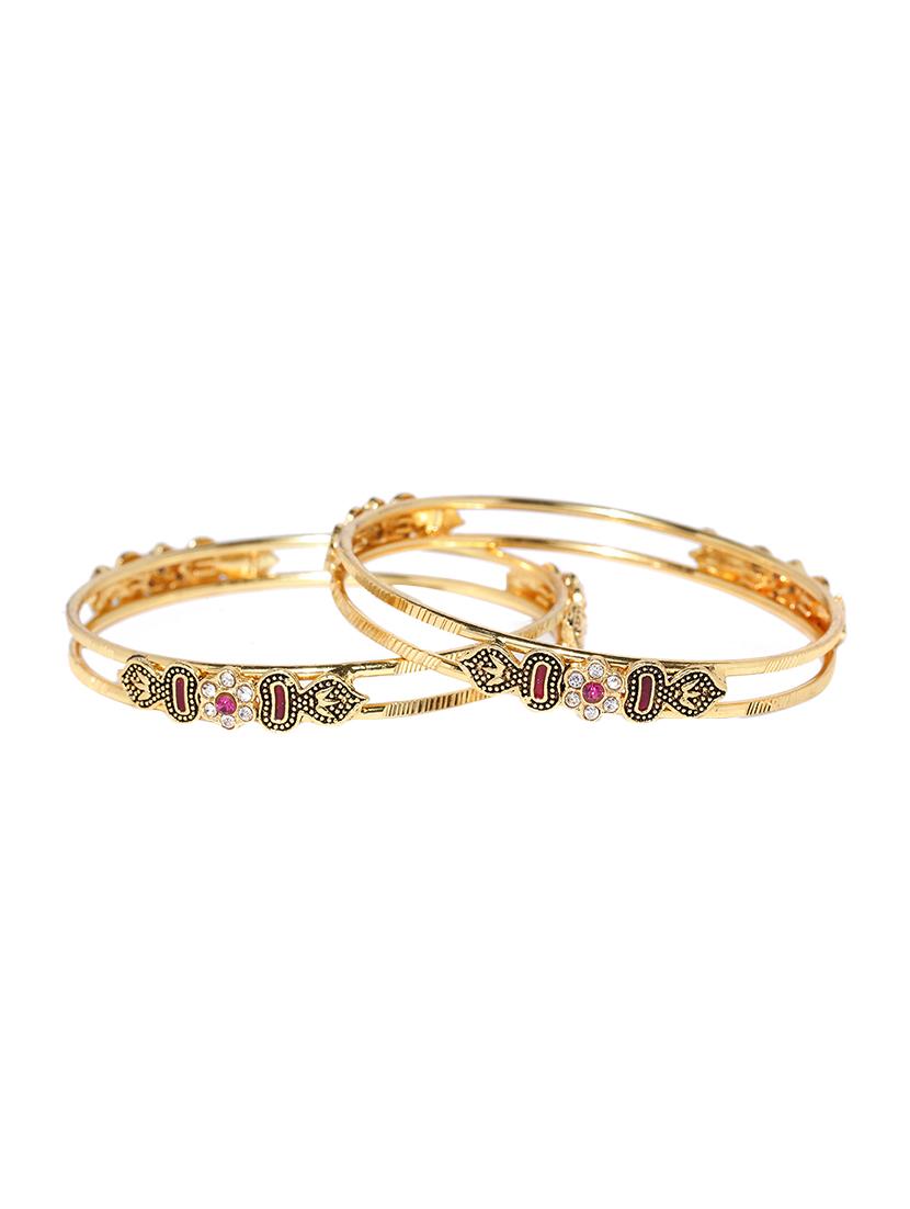 gold brass bangle - 16842441 - Zoom Image - 2