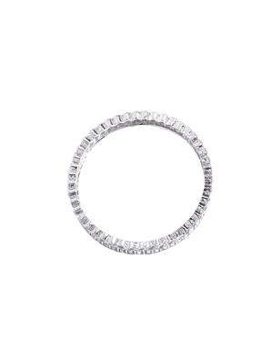 silver brass bangle - 16842459 - Standard Image - 2