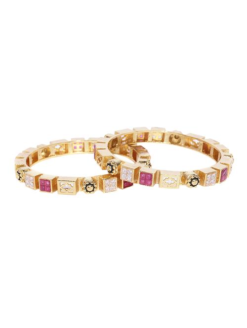 multi colored brass bangle - 16842465 - Standard Image - 1