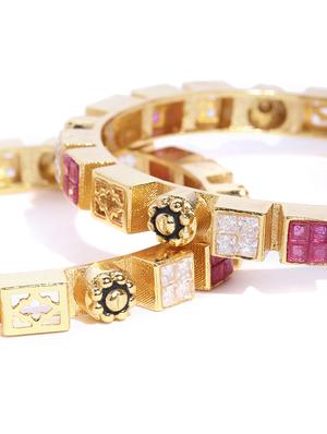 multi colored brass bangle - 16842465 - Standard Image - 3
