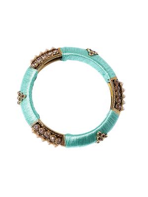 green brass bangle - 16842763 - Standard Image - 3