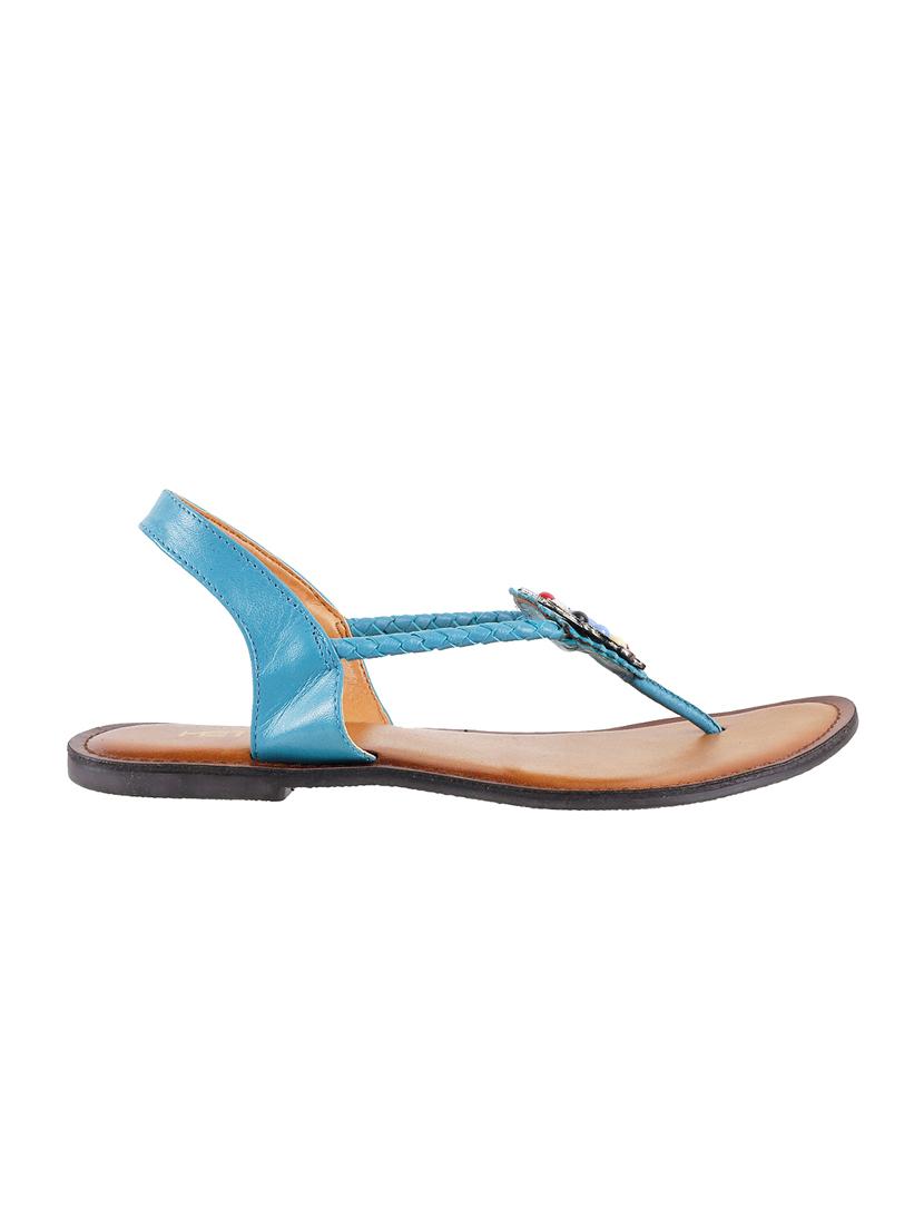 blue back strap sandals - 16842931 - Zoom Image - 2