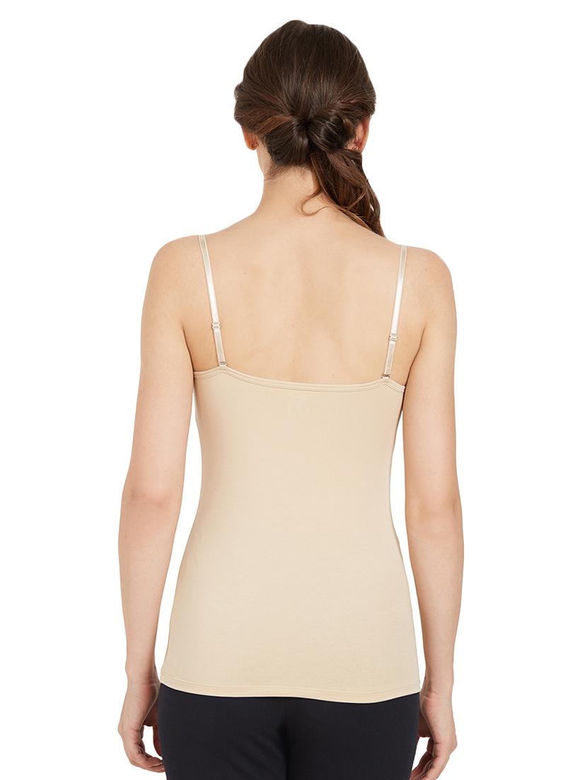 detachable strap solid camisole - 16843391 - Zoom Image - 3