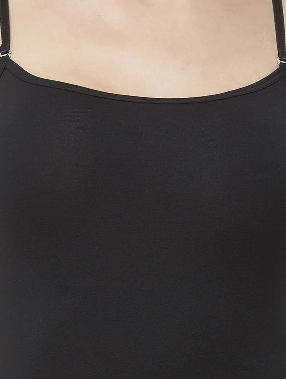 detachable strap solid camisole - 16843392 - Zoom Image - 4
