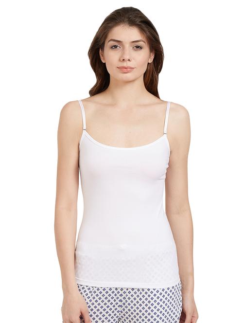 detachable strap solid camisole - 16843399 - Standard Image - 1