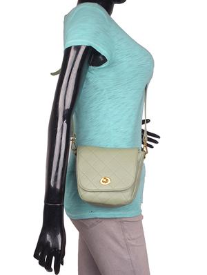 green leatherette regular sling bag - 16843480 - Standard Image - 5