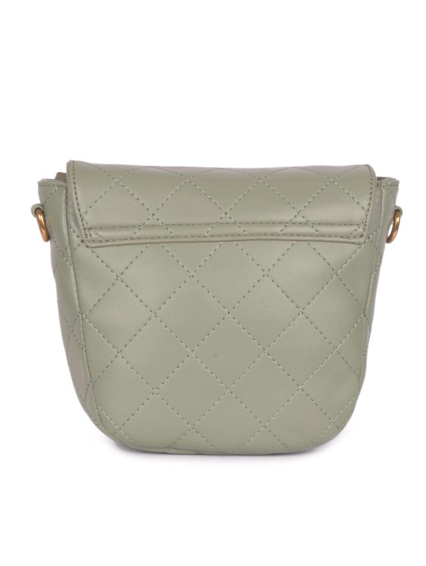 green leatherette regular sling bag - 16843480 - Zoom Image - 2