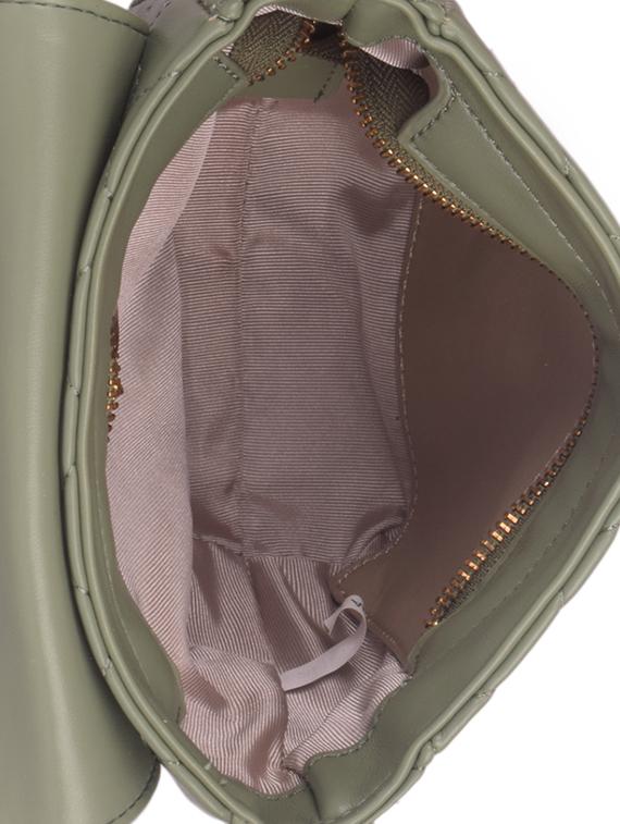 green leatherette regular sling bag - 16843480 - Zoom Image - 3