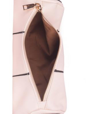 pink leatherette regular sling bag - 16843489 - Standard Image - 3