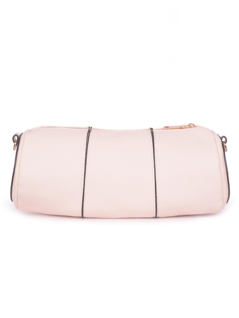 pink leatherette regular sling bag - 16843489 - Zoom Image - 2