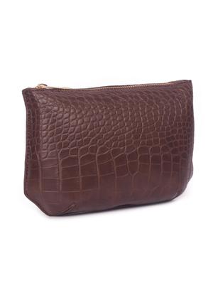 brown leatherette regular sling bag - 16843500 - Standard Image - 4
