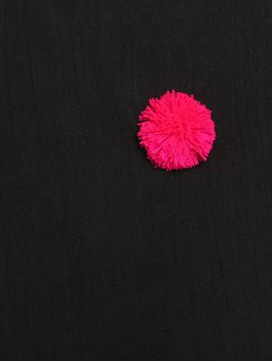 black viscose scarf - 16843694 - Standard Image - 4