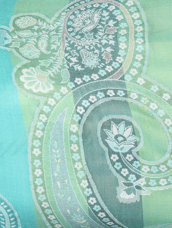 green viscose stole - 16843743 - Zoom Image - 4