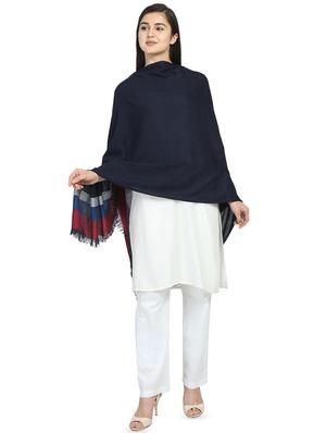 navy blue viscose stole - 16843757 - Standard Image - 2