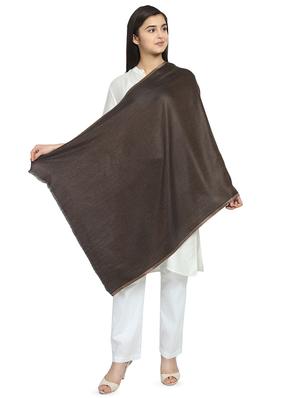 brown viscose stole - 16843762 - Standard Image - 3