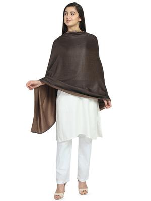 brown viscose stole - 16843762 - Standard Image - 4