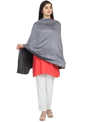 silver viscose stole - 16843764 - Standard Image - 2