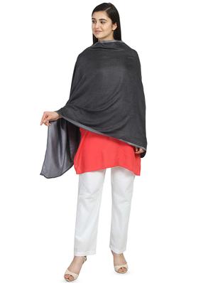 silver viscose stole - 16843764 - Standard Image - 4