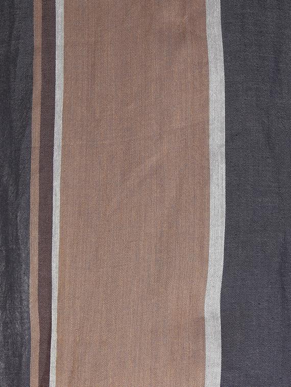 navy blue viscose stole - 16843778 - Zoom Image - 4