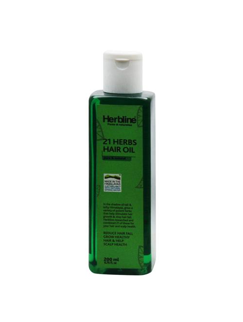 herbline 21 herbs hair oil 200gm - 16843927 - Very Small Image - 1
